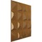 Ekena Millwork 19 5/8in. W x 19 5/8in. H Tristan EnduraWall Decorative 3D Wall Panel Covers 2.67 Sq. Ft. WP20X20TNDVG - alternate 4